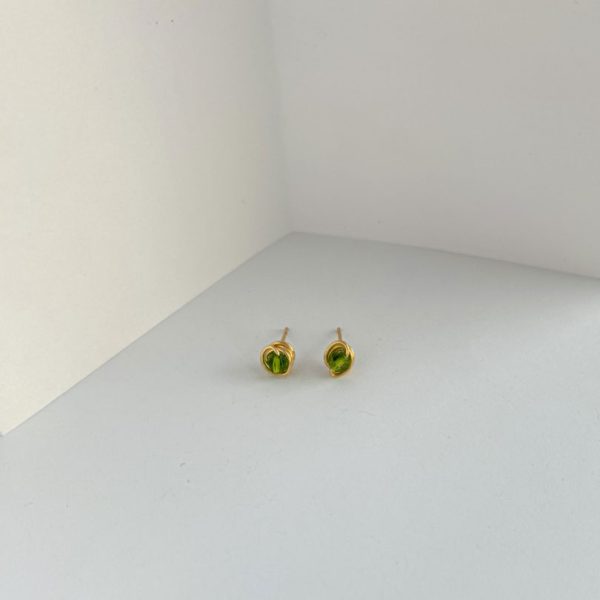 Birthstone Tiny Stud - Image 3